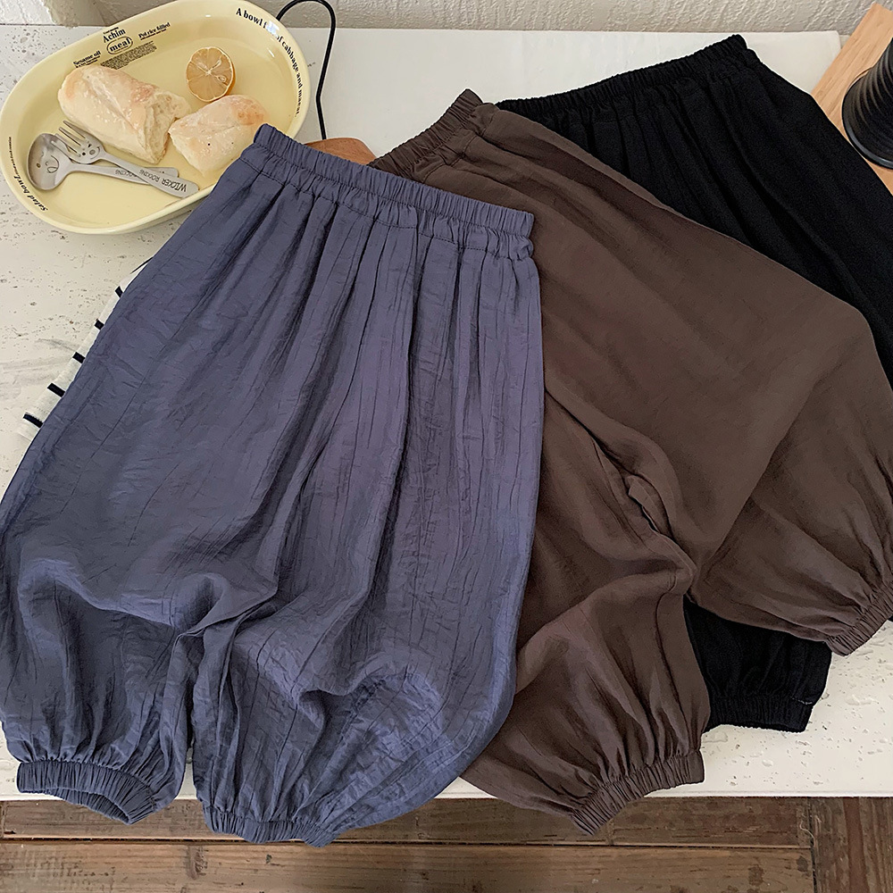 Baby Clothing Girls - กางเกงเด็ก 2026 กางเกงกันยุงฤดูร้อนสำหรับเด็กผู้ชาย กางเกงขายาวเรียบง่ายสำหรับเด็กผู้หญิง กางเกงคาร์โกวัยรุ่น เสื้อผ้าเด็กแบบลำลอง