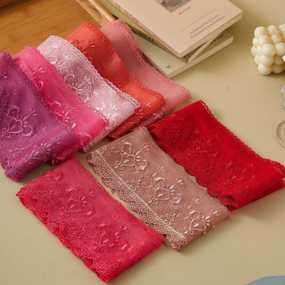 ลูกไม้ตาข่ายปักลายสีขนาด 11 ซม - Baby Clothing Embroidery บทวิจารณ์และราคา