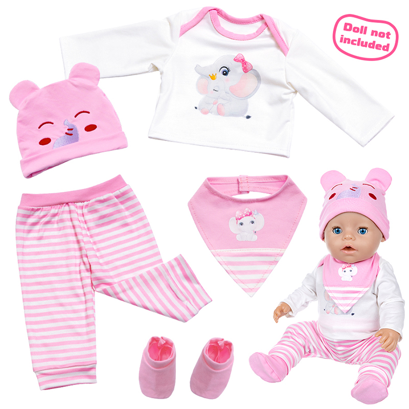 ชุดเสื้อผ้าตุ๊กตาสำหรับตุ๊กตาเ - Baby Clothing Set บทวิจารณ์และราคา
