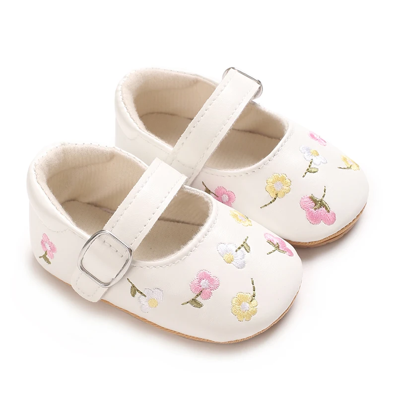 เด็กทารก Mary Jane Flats PU หน - Baby Clothing Embroidery บทวิจารณ์และราคา