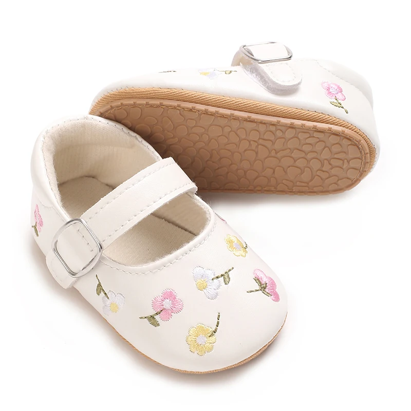 เด็กทารก Mary Jane Flats PU หน - Baby Clothing Embroidery บทวิจารณ์และราคา