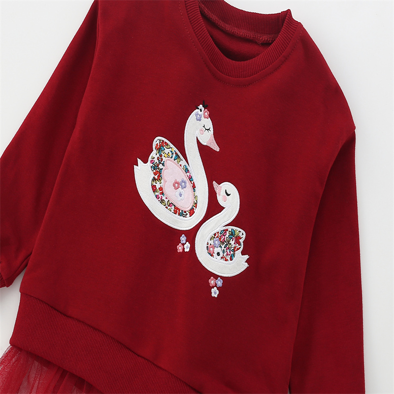 เสื้อสเวตเชิ้ตแขนยาวมีฮู้ดตาข่ - Baby Clothing Embroidery บทวิจารณ์และราคา