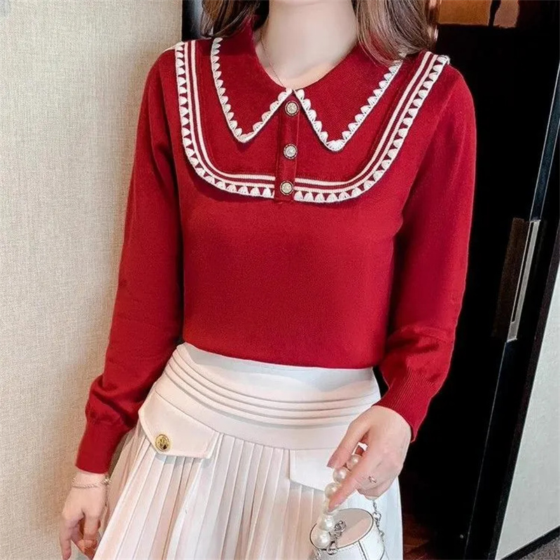 เสื้อสเวตเตอร์ถักไหมพรมแฟชั่นใ - Baby Clothing Yarn บทวิจารณ์และราคา