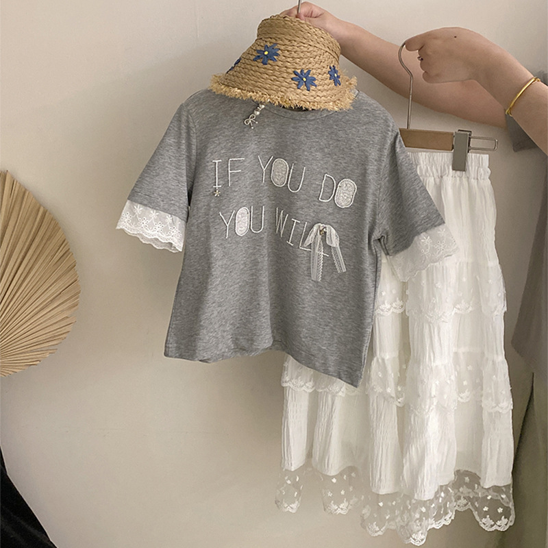 ชุดสูทเด็กหญิง 2025 ฤดูร้อนเด็ - Baby Clothing Yarn บทวิจารณ์และราคา