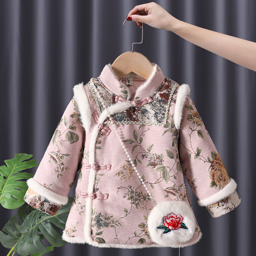 ฤดูหนาวเด็กทารก Hanfu เด็กเจ้า - Baby Clothing Embroidery บทวิจารณ์และราคา