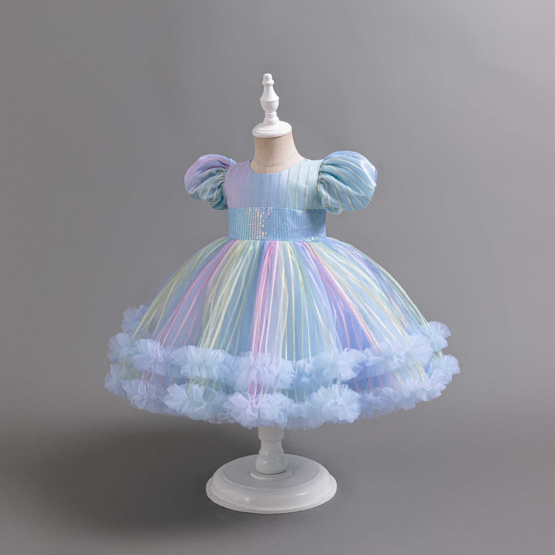 เด็กใหม่ชุดบอลชุดเด็กชุดเจ้าหญ - Baby Clothing Girls บทวิจารณ์และราคา