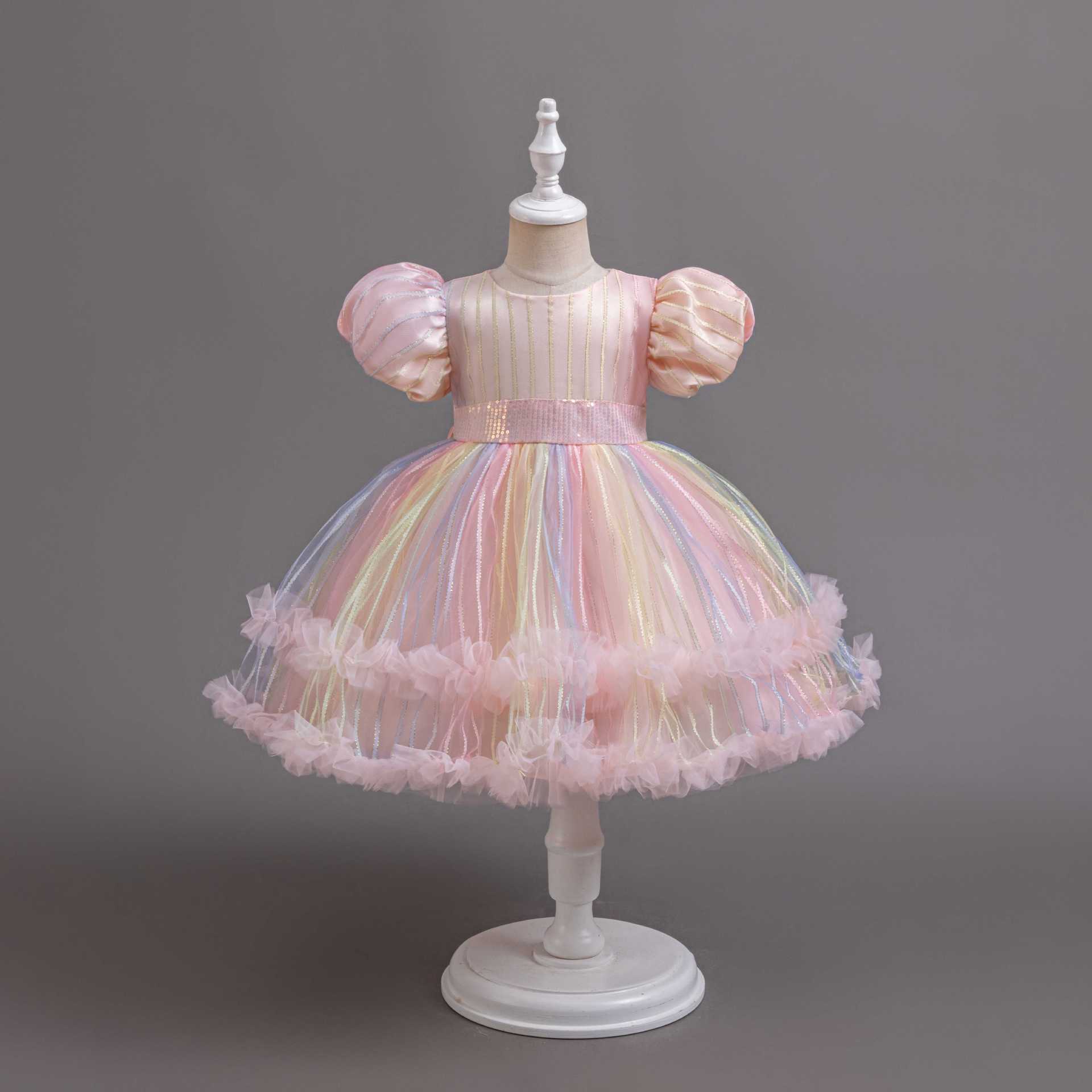 เด็กใหม่ชุดบอลชุดเด็กชุดเจ้าหญ - Baby Clothing Girls บทวิจารณ์และราคา
