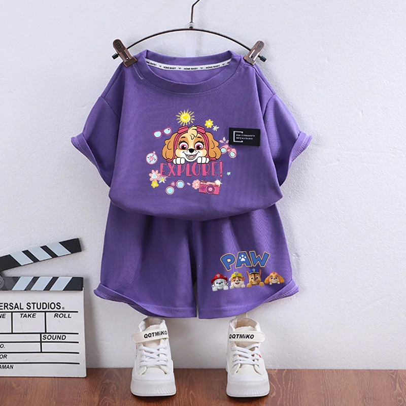 ชุดเสื้อยืดและกางเกงขาสั้นลายพ - Baby Clothing Set บทวิจารณ์และราคา