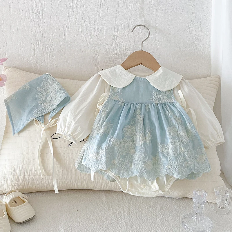 2025 ใหม่ฤดูใบไม้ร่วงทารกแรกเก - Baby Clothing Embroidery บทวิจารณ์และราคา