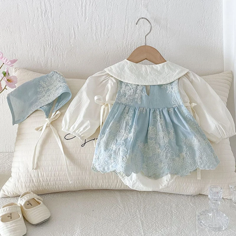 2025 ใหม่ฤดูใบไม้ร่วงทารกแรกเก - Baby Clothing Embroidery บทวิจารณ์และราคา